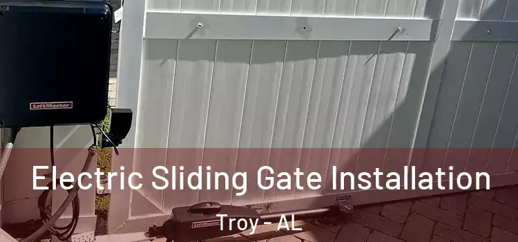 Electric Sliding Gate Installation Troy - AL